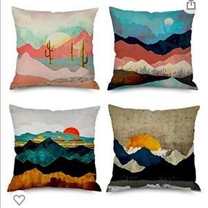 4 Pack Southwestern Pillowcases